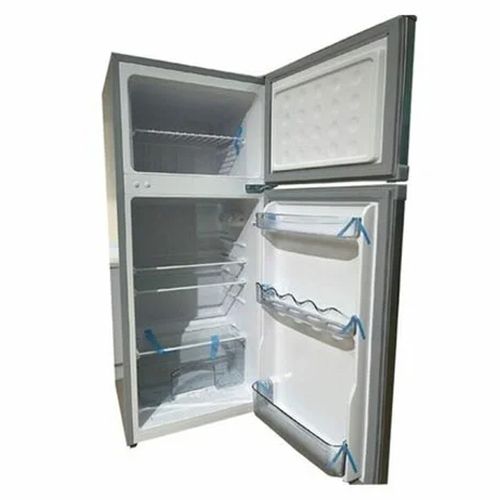 Vitron VDR128DS, 125 Liters Double Door Fridge FS - Silver Hairline (1YR WRTY)