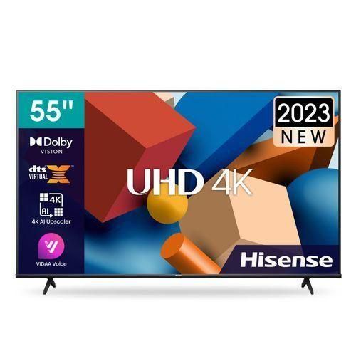 Hisense 55A6NKEN 55 Inch Smart 4k UHD Frameless (2YRs WRTY)